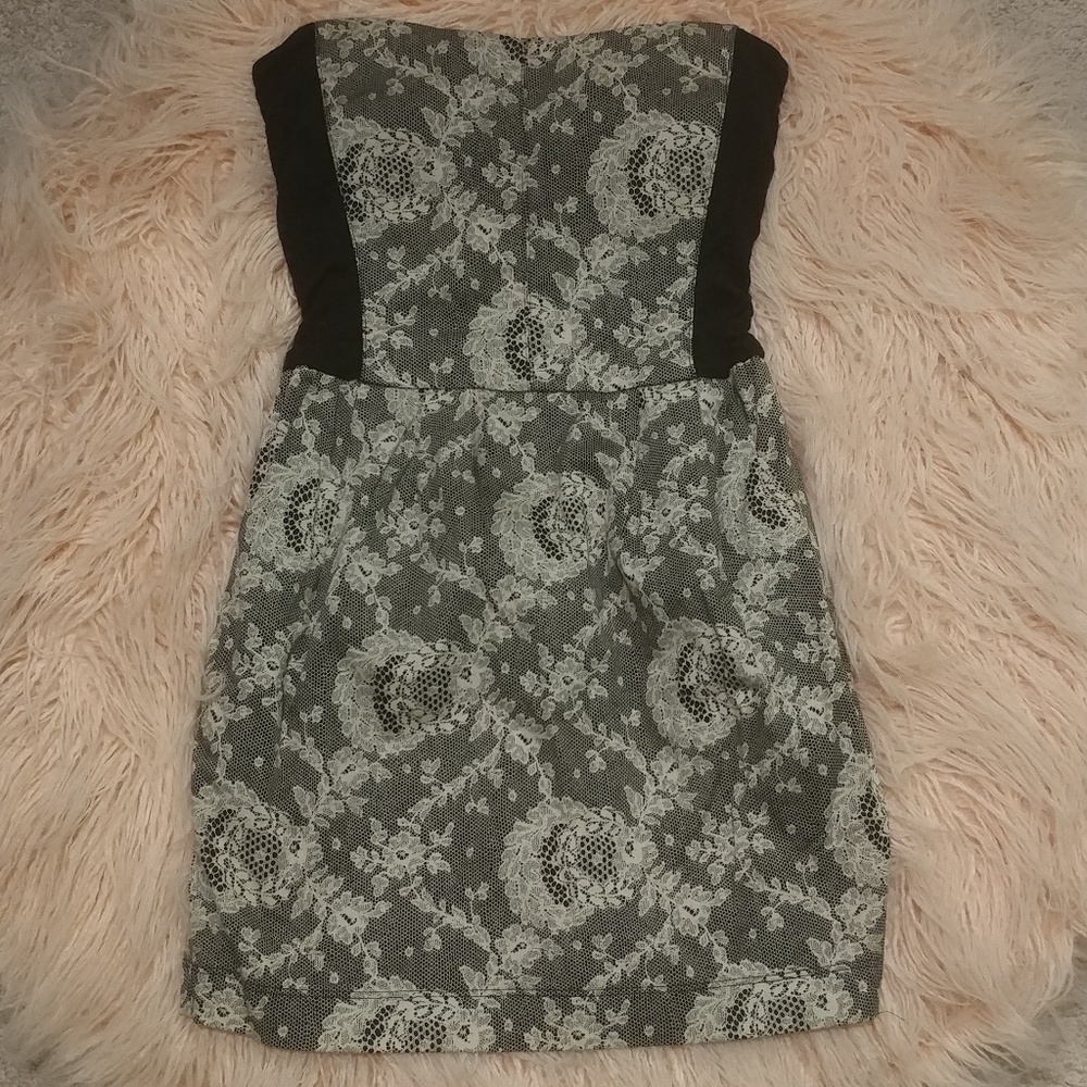 TRF Collection (ZARA) Strapless Dress
